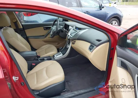 2011 Hyundai Elantra Gls/Limited from USA, damaged, VIN KMHDH4AE5BU158904